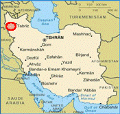 Map of Iran