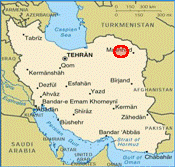 Map of Iran