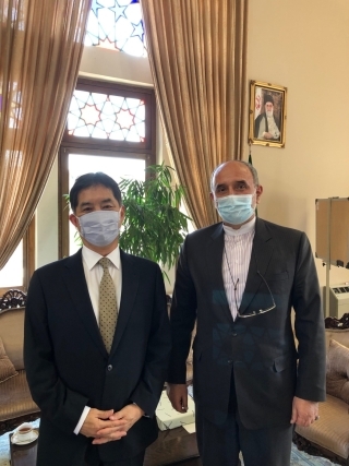 تقدیم رونوشت استوار نامه جناب آقای آیکاوا، سفیر ژاپن در ایران