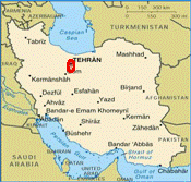 Map of Iran