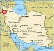Map of Iran